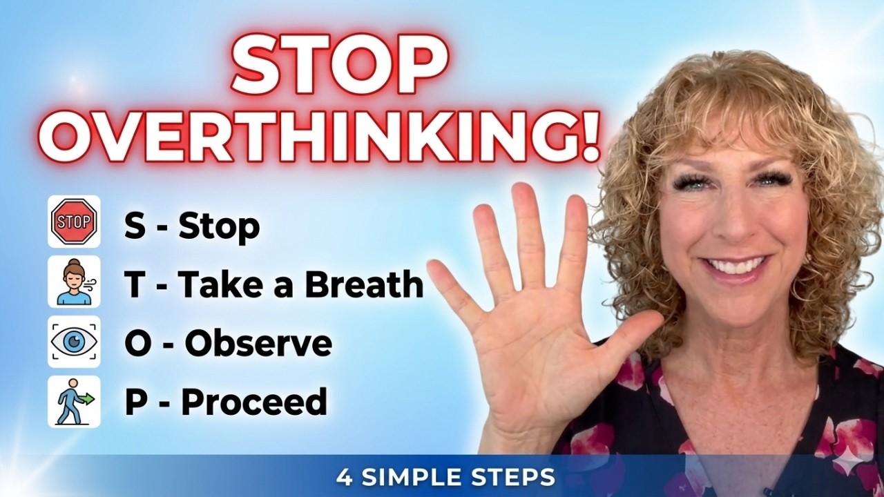 Mental Wellness | Stop Overthinking & Calm a Racing Mind with the STOP Method