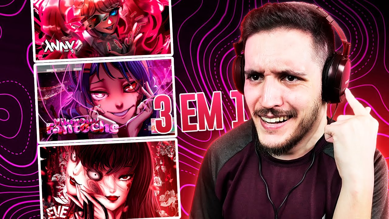 Desespero/ Fantoche/ Doce Tomie (Danganronpa, Miside, Junji Ito) Anny, nikmouu, Eve | REACT