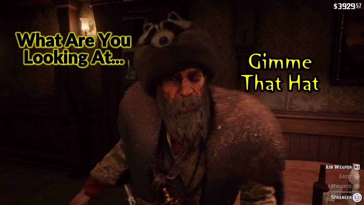 What Are You Looking At...A RDR2 barfight (Red Dead Redemption 2 gameplay)
