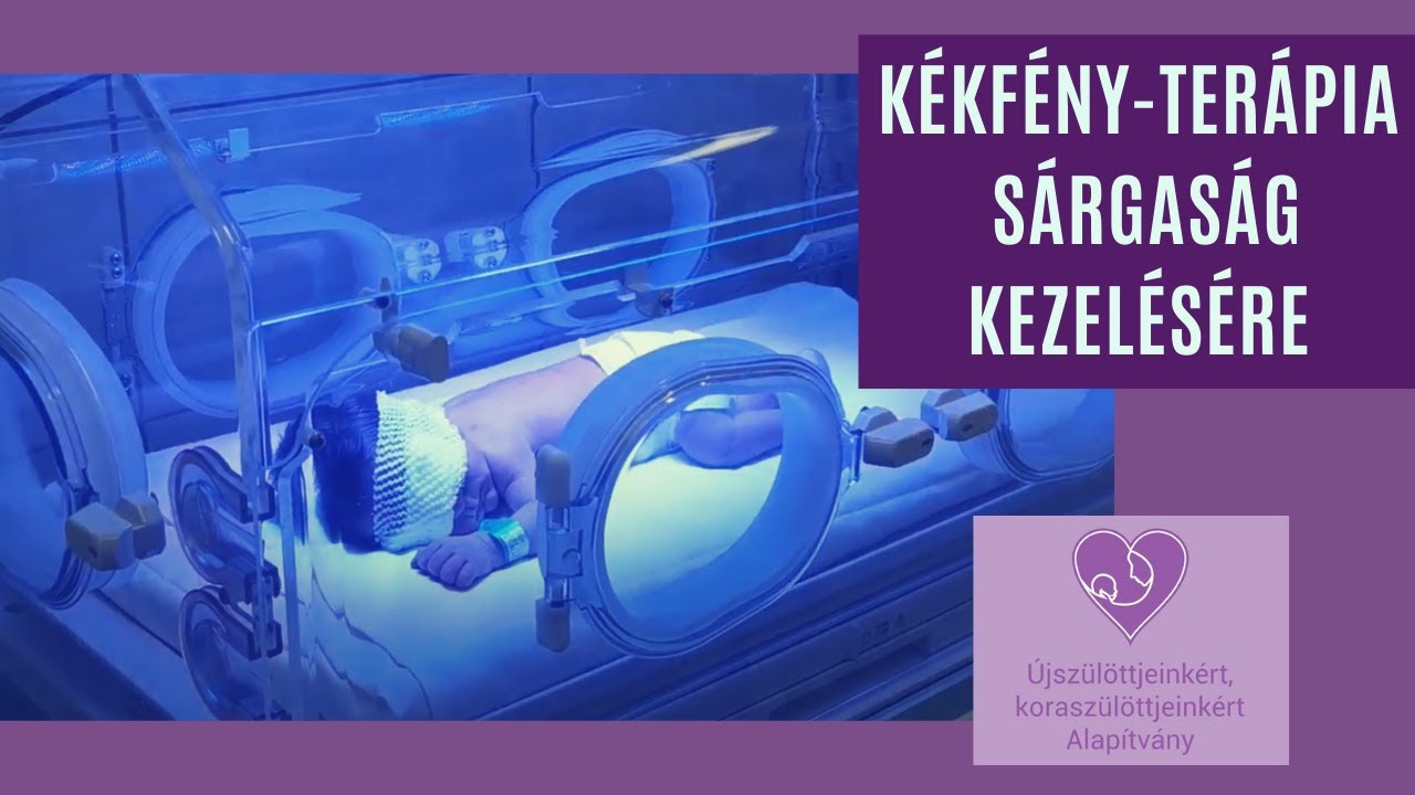 Kékfény-terápia sárgaság ellen