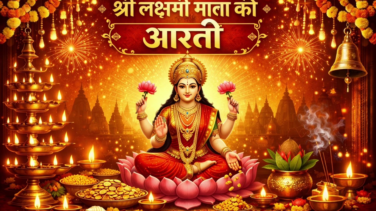 लक्ष्मी माता की आरती | धन-वैभव और सुख-समृद्धि देने वाली आरती | Lakshmi Mata Aarti 🙏
