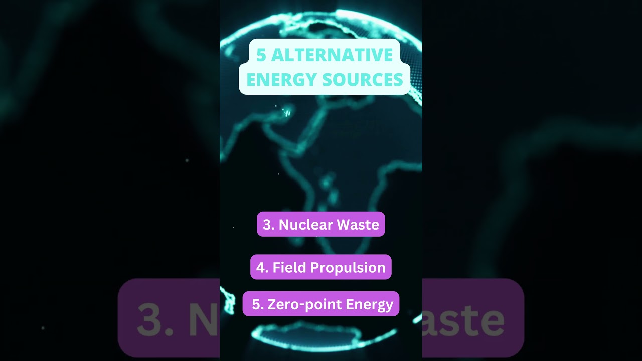 5 Alternative Energy Sources