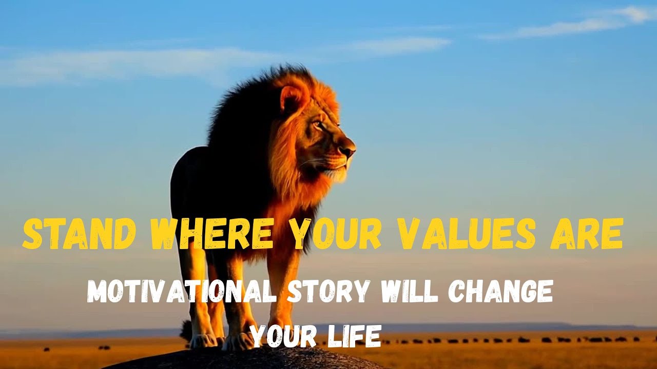 Stand Where Your Values Are | Azrak’s Motivational Journey