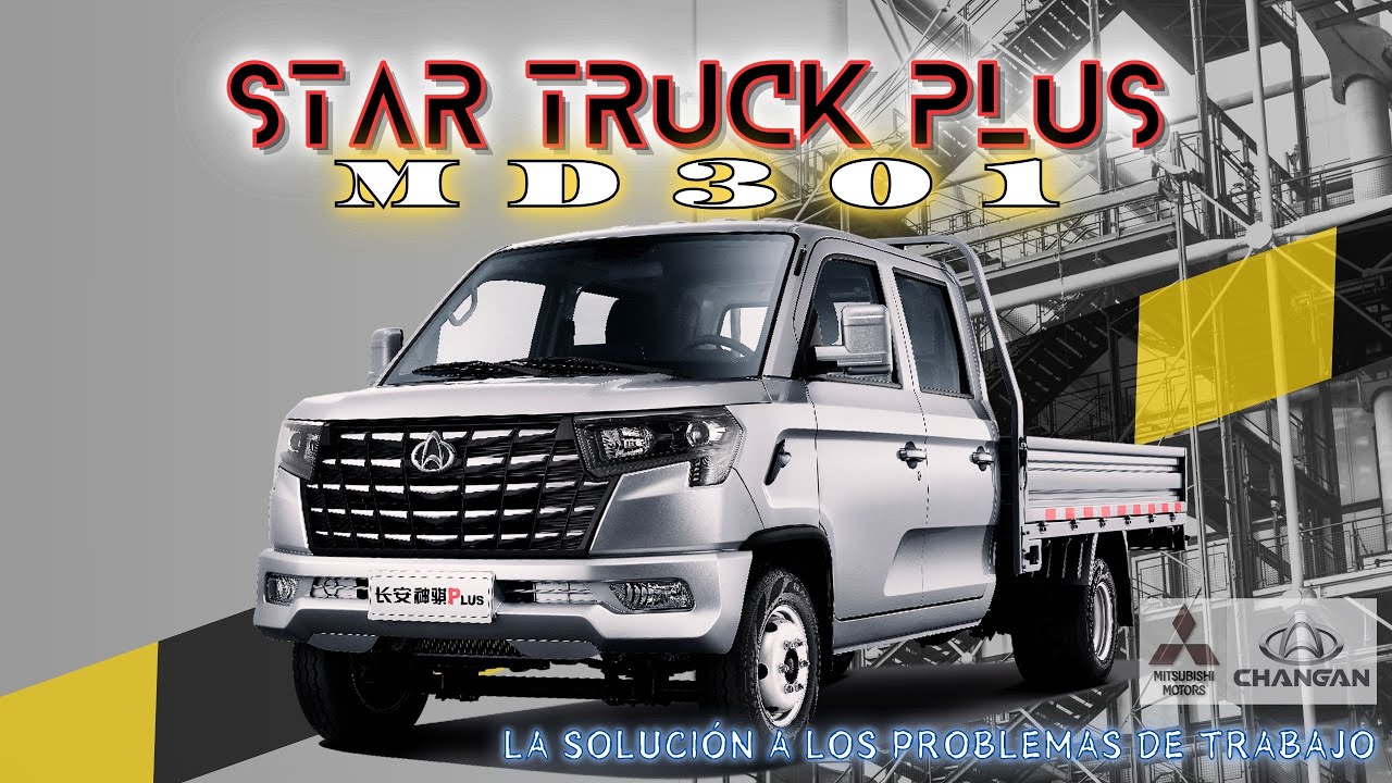 🛻 Changan MD301 La gran estrella del trabajo #StrarTruck #Truck #Shenqi #Changan #MD301 #Mitsubishi