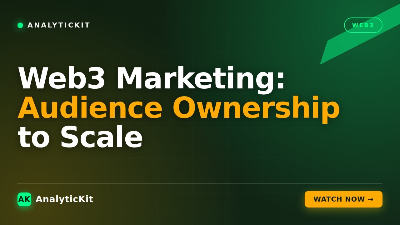 The Web3 Marketing Growth Engine: From Audience Ownership to Tokenized Communities