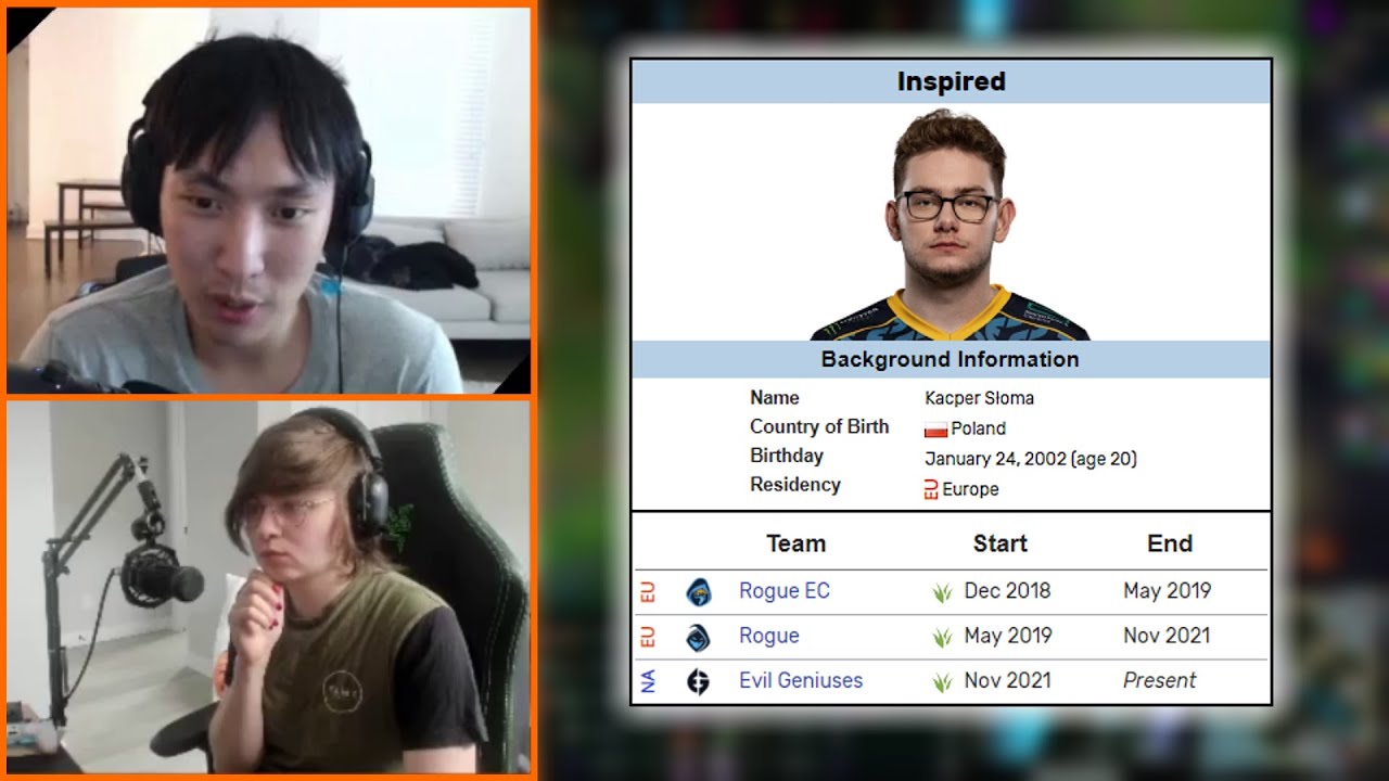Doublelift on why he thinks Inspired is EG's best player