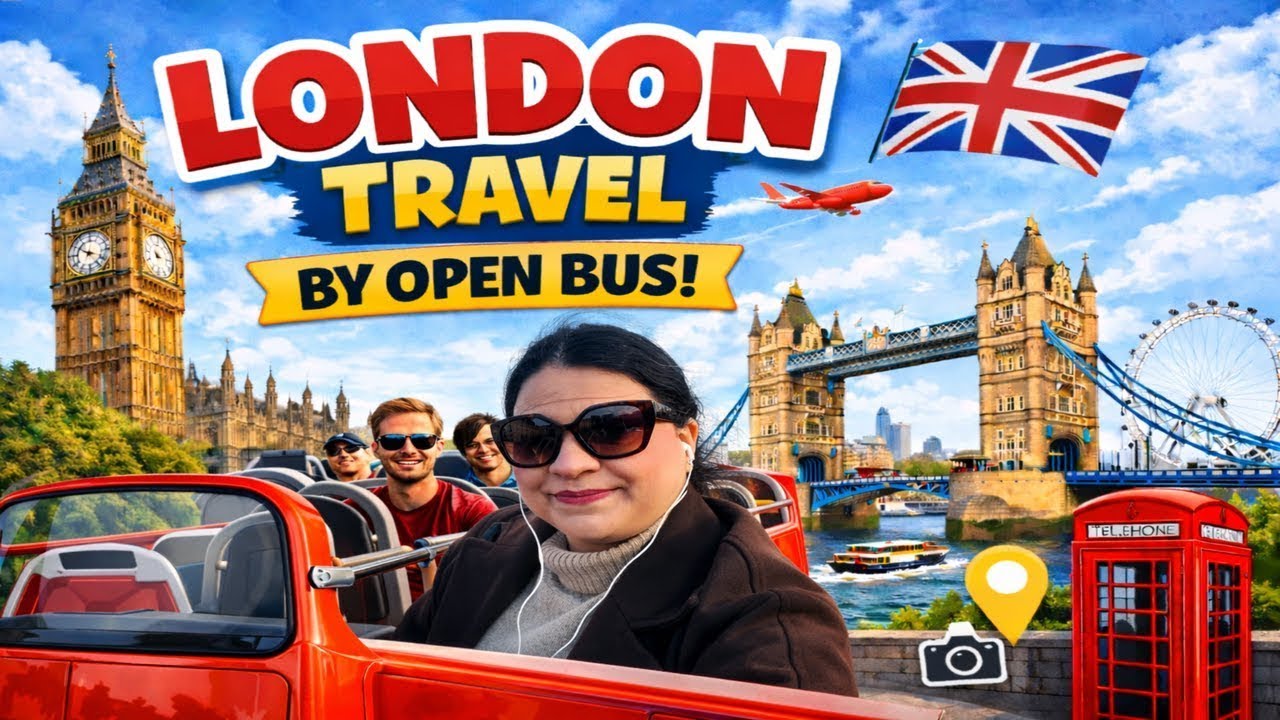 Open Bus se London Ghooma | Amazing City Tour Experience 😍| Pratima Dutta