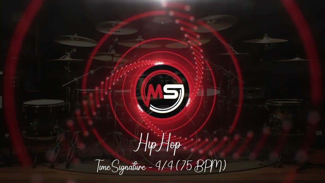 75 BPM ‖ Hip Hop #1 ‖ 4/4 Drum Beat ‖ Drum Track ‖ Metronome