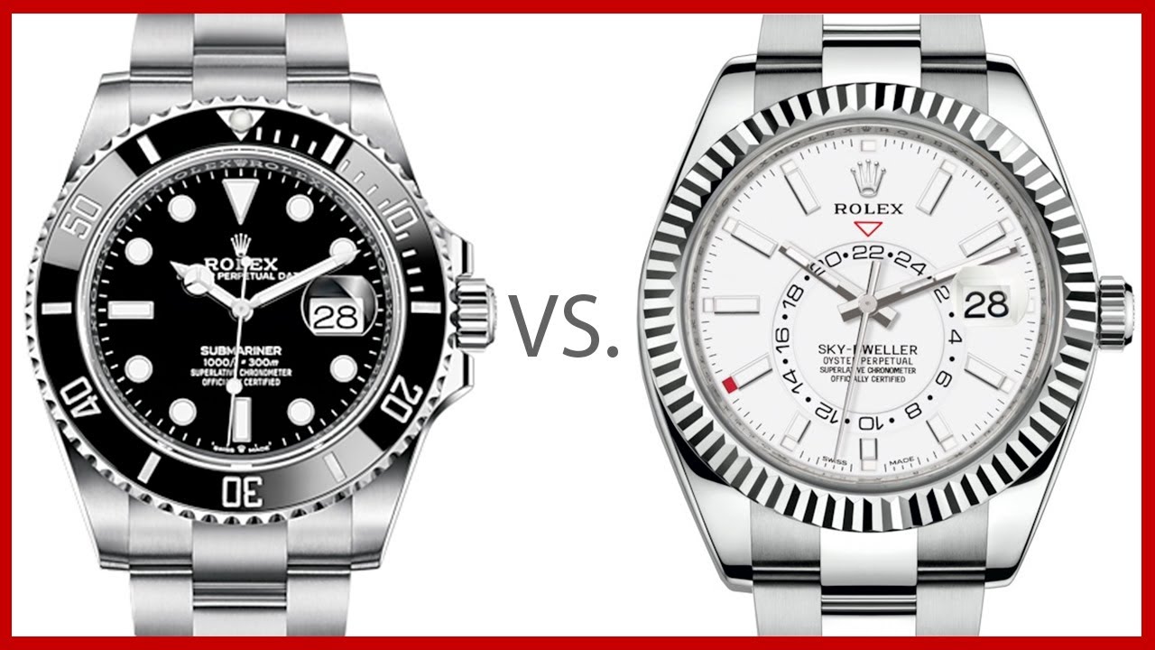 ▶Rolex Submariner Date vs. Sky-Dweller - COMPARISON 126610LN VS 326934