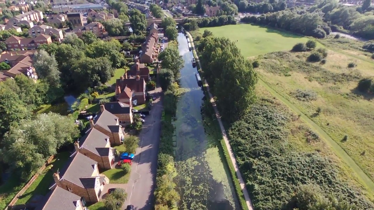 parrot bebop 2 drone flight on Marsh Land