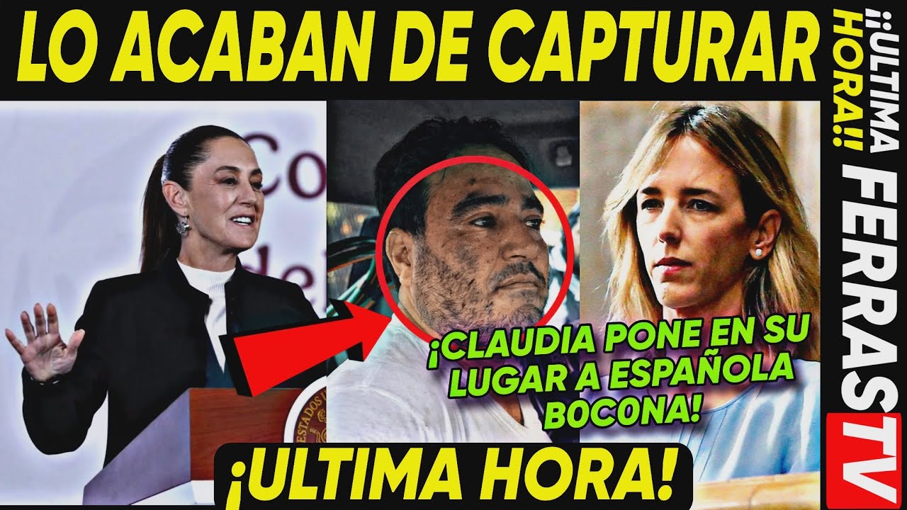 ULTIMO MINUTO ¡LO ACABAN DE CAPTURAR! CLAUDIA PONE EN SU LUGAR A ESPAÑOLA B0C0NA