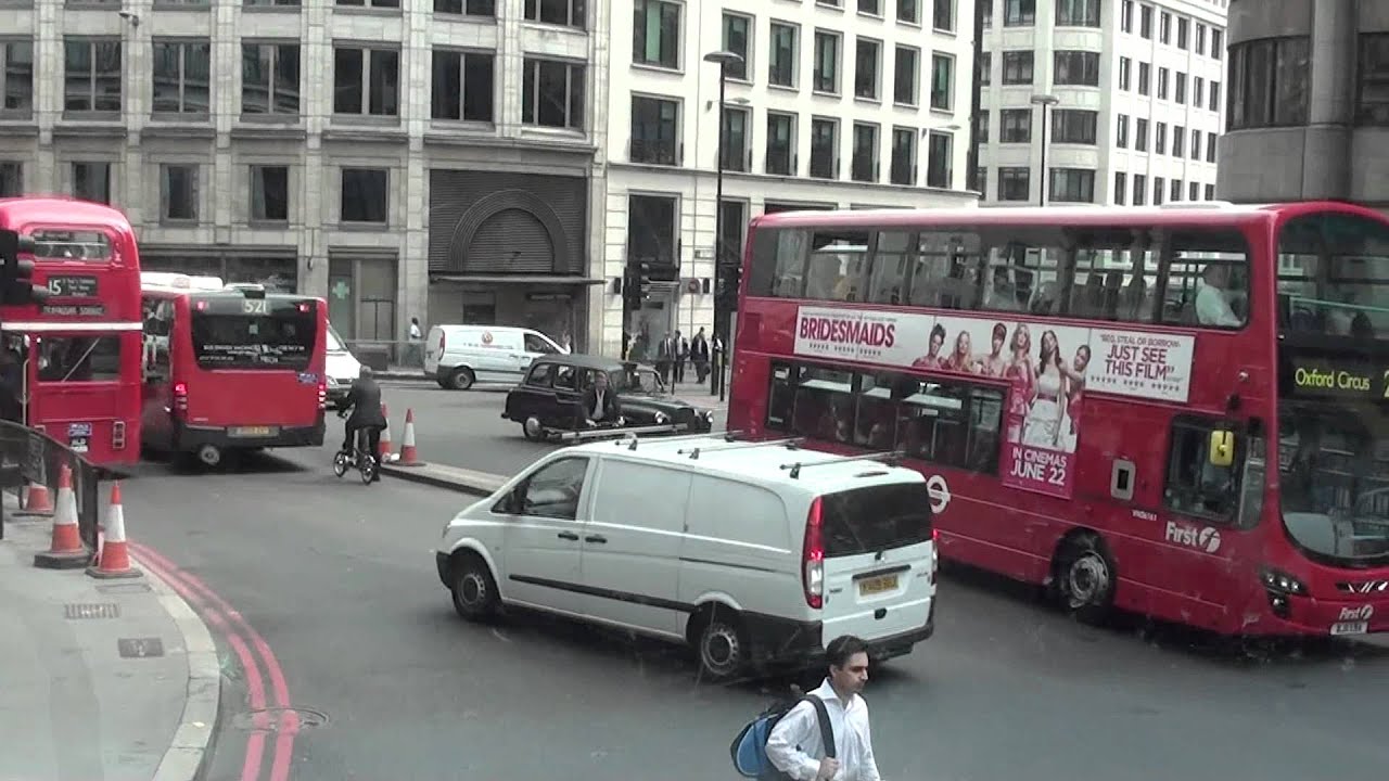 London Bus 21 - Liverpool Street - Elephant & Castle