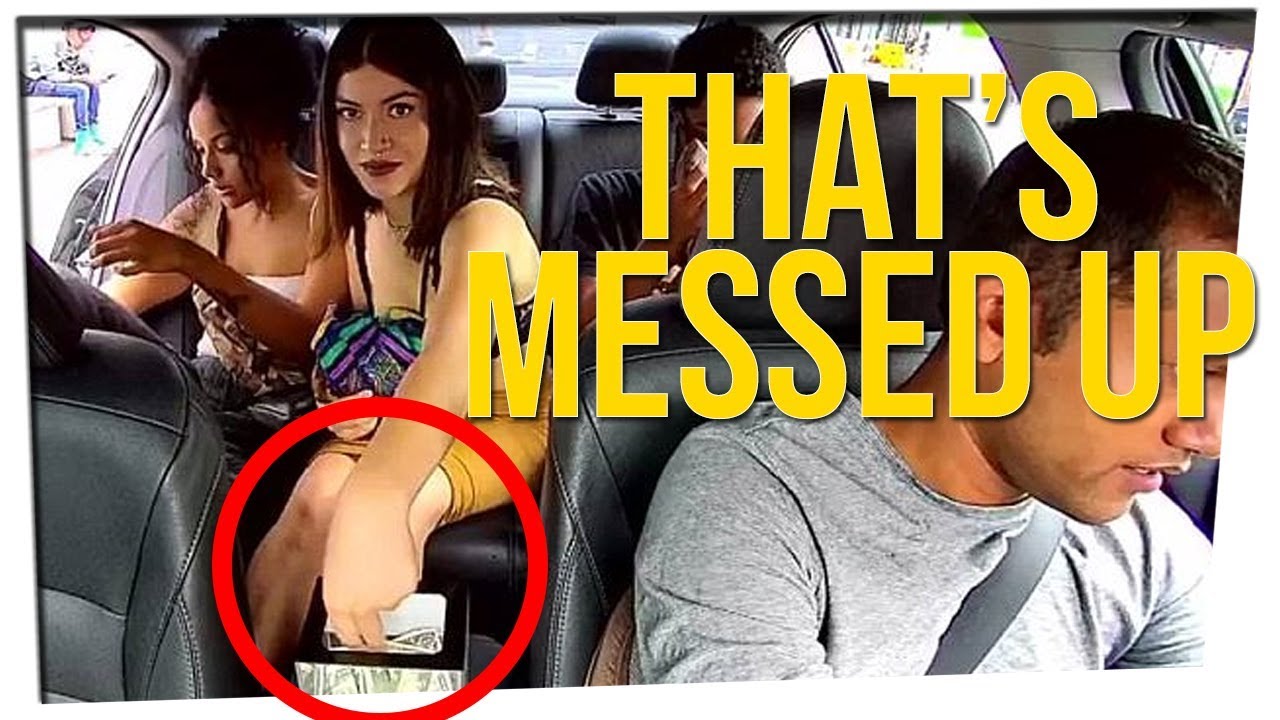 Woman Steals Tips From Uber Driver! ft. Steebee Weebee & DavidSoComedy