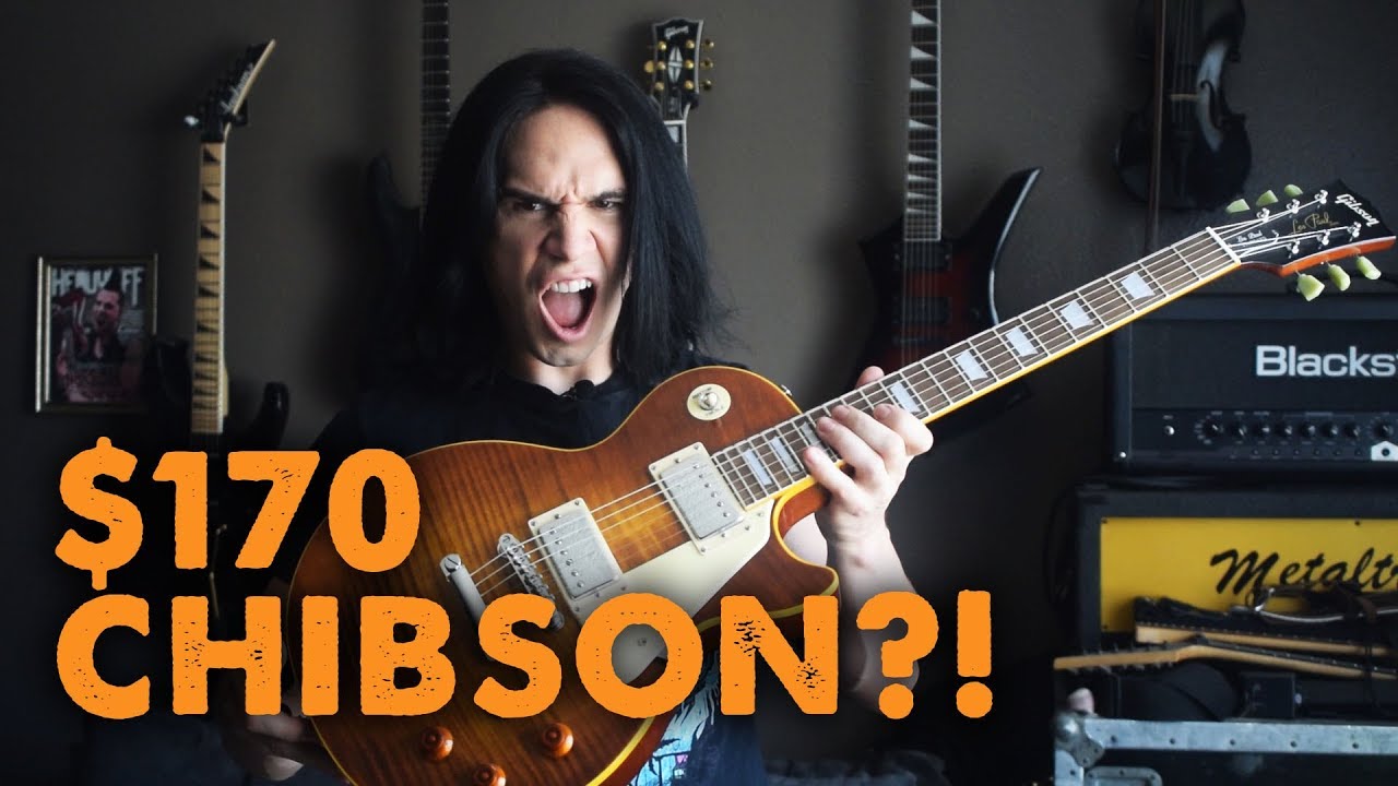 CHIBSON Les Paul за 170 долларов! - Демо / Обзор