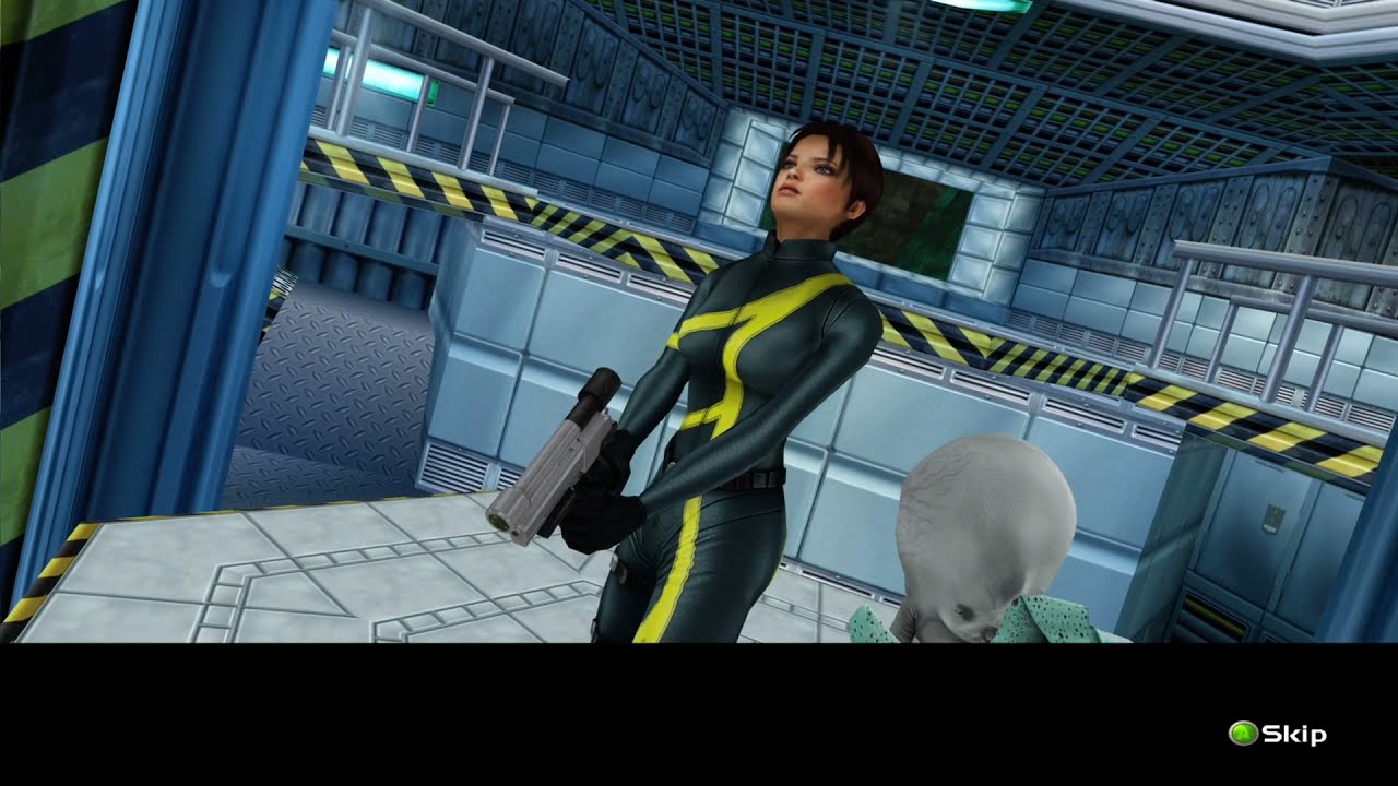 Perfect Dark Playthrough - Mission 14 - Deep Sea - Nullify Threat (Perfect Agent Difficulty)