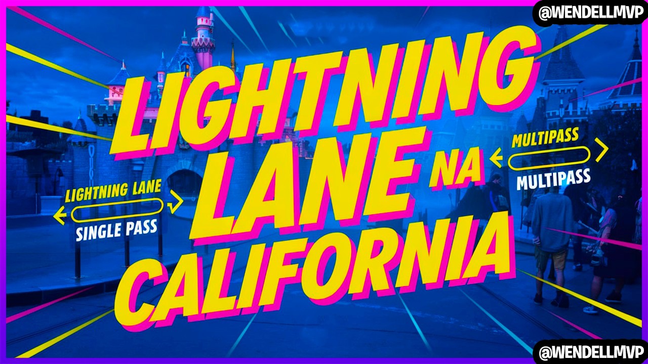 COMO USAR O LIGHTNING LANE SINGLE PASS E MULTIPASS NA DISNEY CALIFORNIA? - Guia Completo!