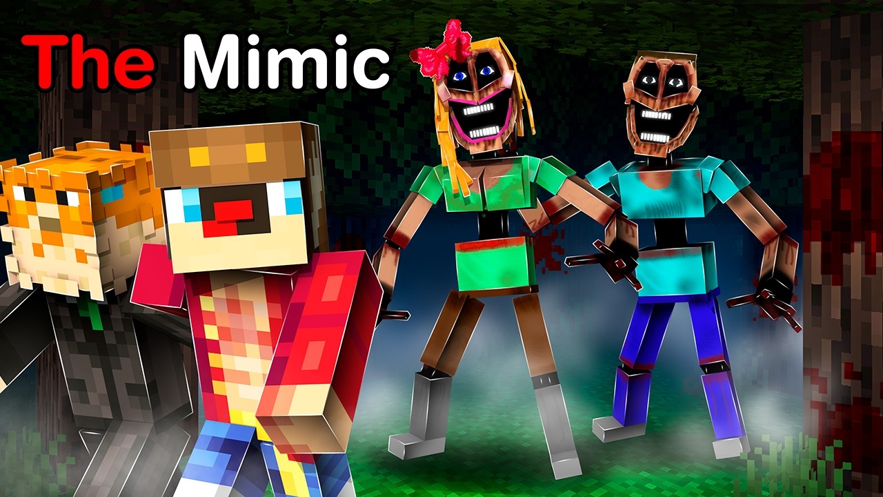 Я выжил после мода ужасов Minecraft «MIMICER GIRL»…