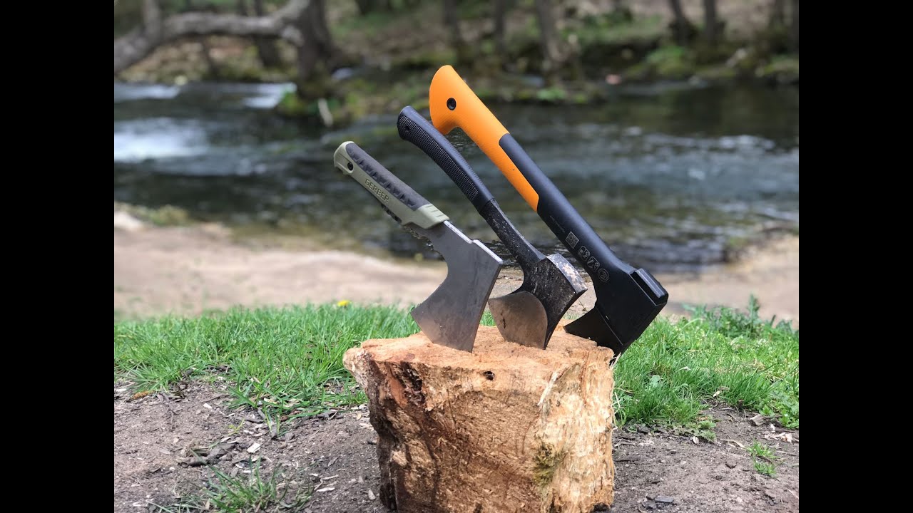Fiskars x7, Gerber Pack Hatchet, Jeep Fulltang Baltalarının İncelemesi