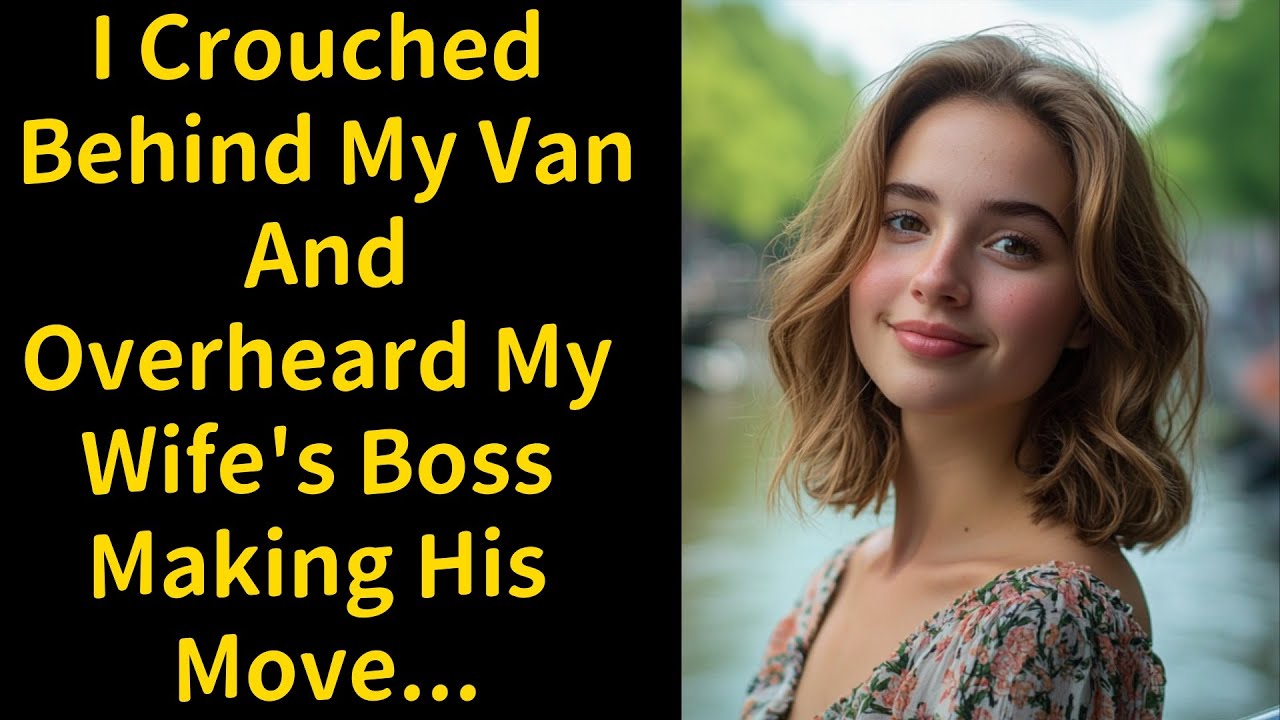 I Crouched Behind My Van And Overheard My Wife's Boss Making His Move...