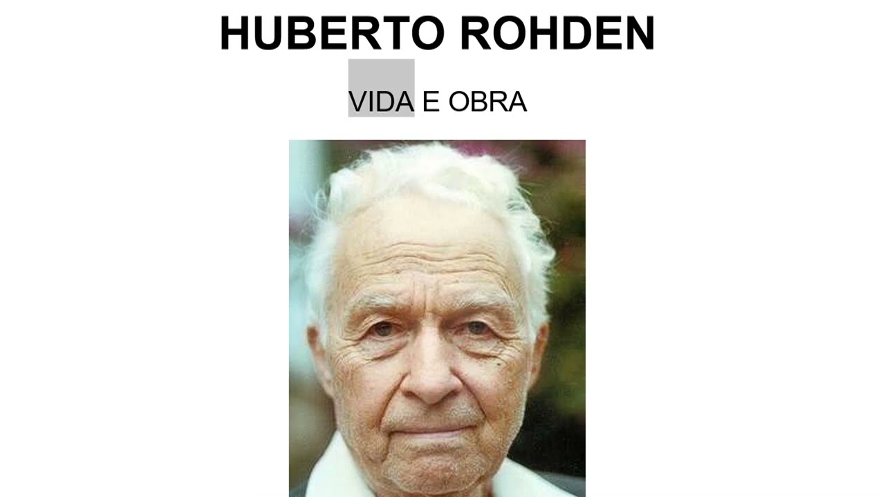 HUBERTO ROHDEN - BIOGRAFIA #filosofia #knowledge #mindset #art Ou&ccedil;a e leia na playlist aqui.