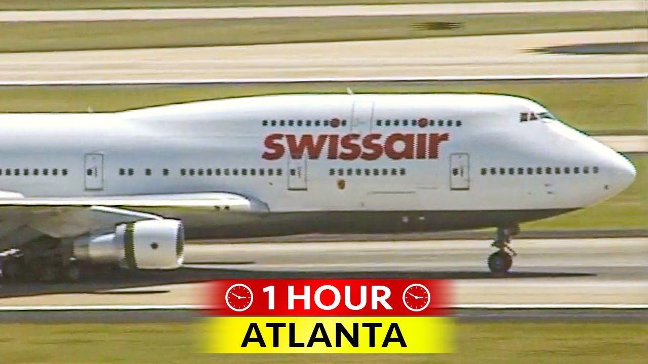 1 Hour of Plane Spotting at ATLANTA (2000)