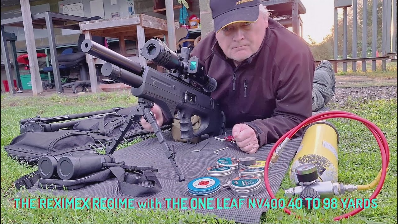 Режим Reximex с One Leaf NV400 — от 40 до 98 ярдов