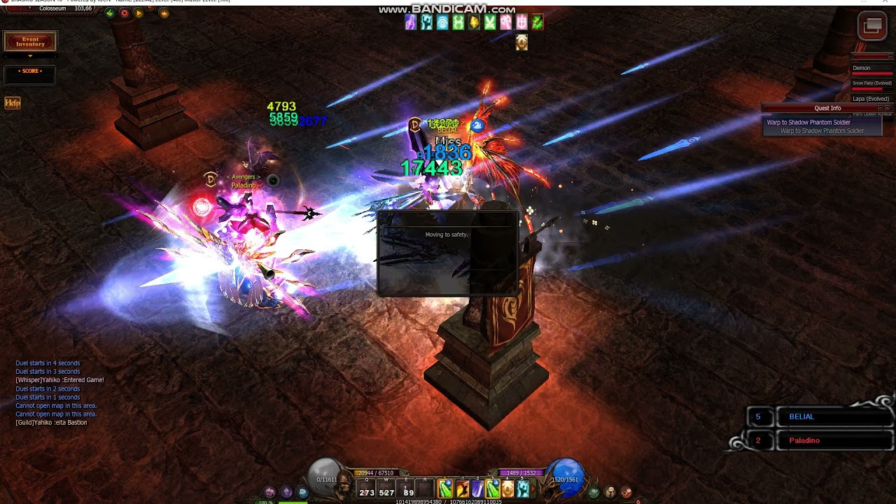 MU ONLINE PVP BM (BELIAL) VS MG (PALADINO) 💀🔥