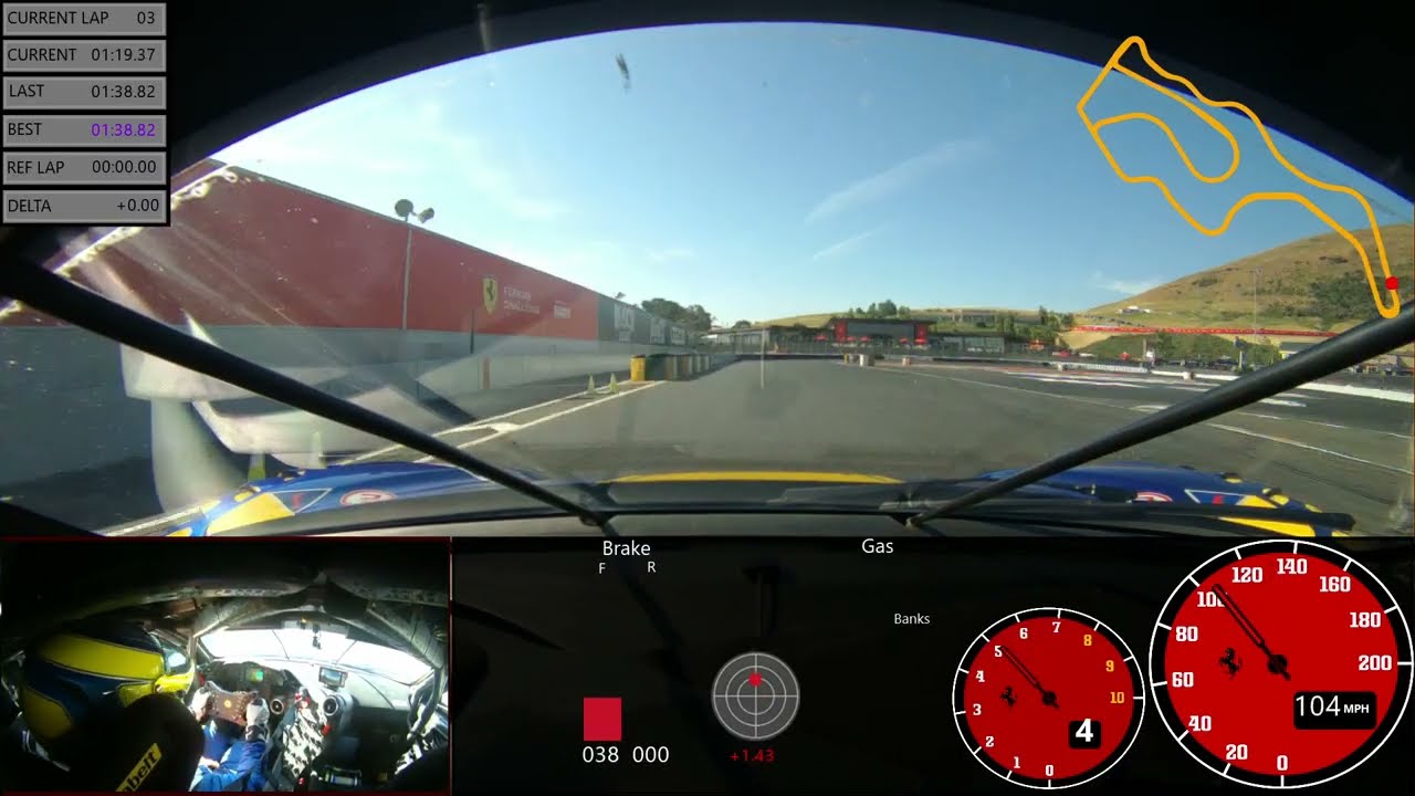 A brisk lap of Sears Point Raceway