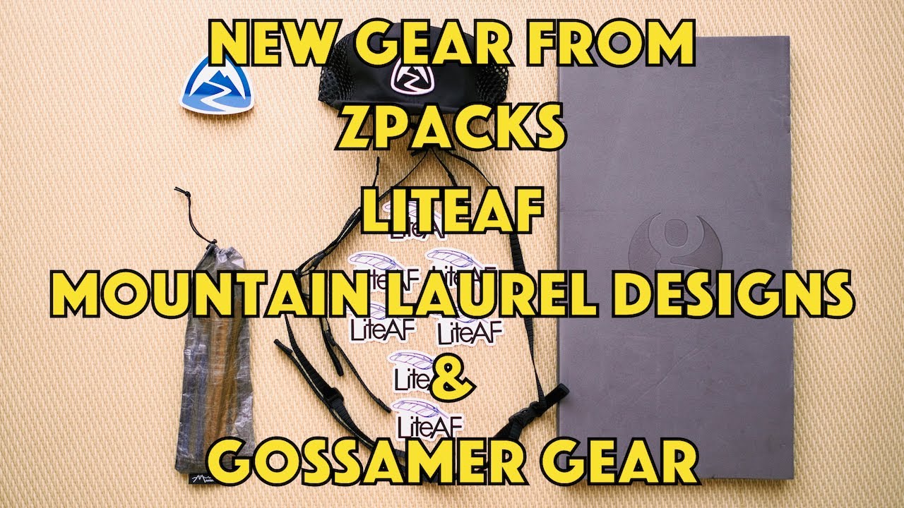 Unboxing the parcels from Zpacks, LiteAF, Mountain Laurel Designs and Gossamer Gear. アメリカから届いた小包を開封！