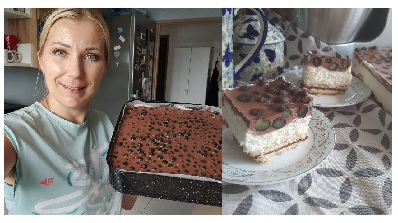 SZYBKIE CIASTO BEZ PIECZENIA Z BORÓWKAMI NA ŚWIĘTA KAŻDĄ OKAZJĘ
