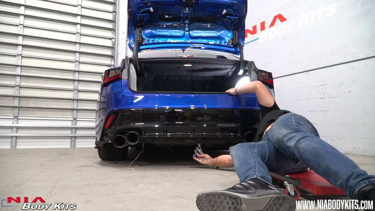 How to Install NIA | Lexus IS500 2022-25 NIA Rear Diffuser
