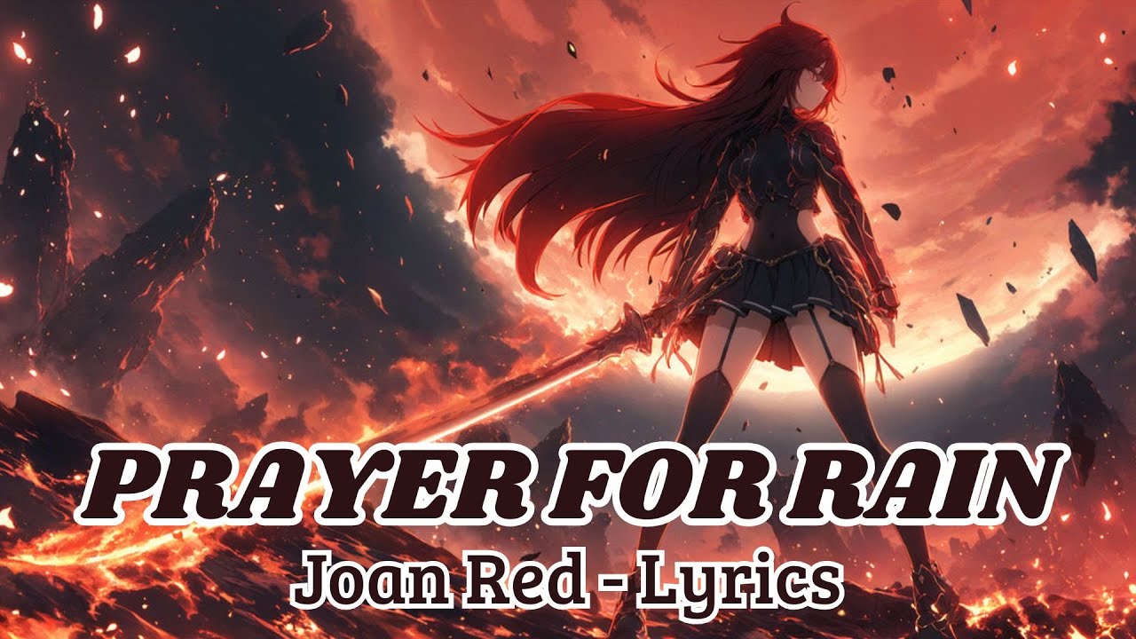 Joan Red - Prayer For Rain (Lyrics)