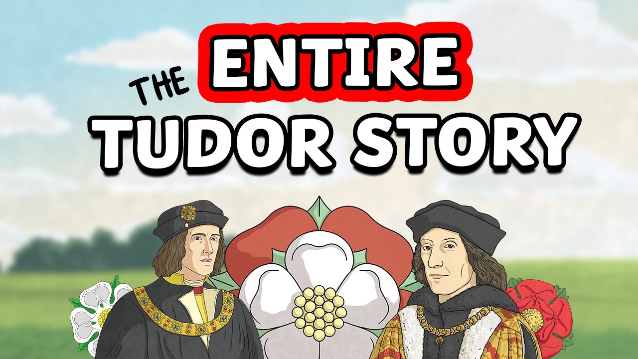The ENTIRE Tudor Story👑: Tudor Family Tree & War of the Roses Facts for Kids (KS2 History)