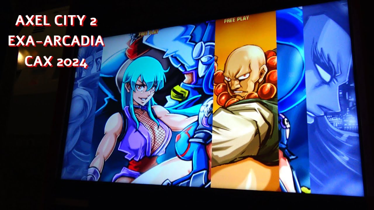 Playing The Release Version Of Axel City 2 (exA-Arcadia, CAX 2024)