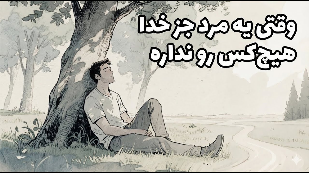 وقتی مردی جز خدا کسی را ندارد