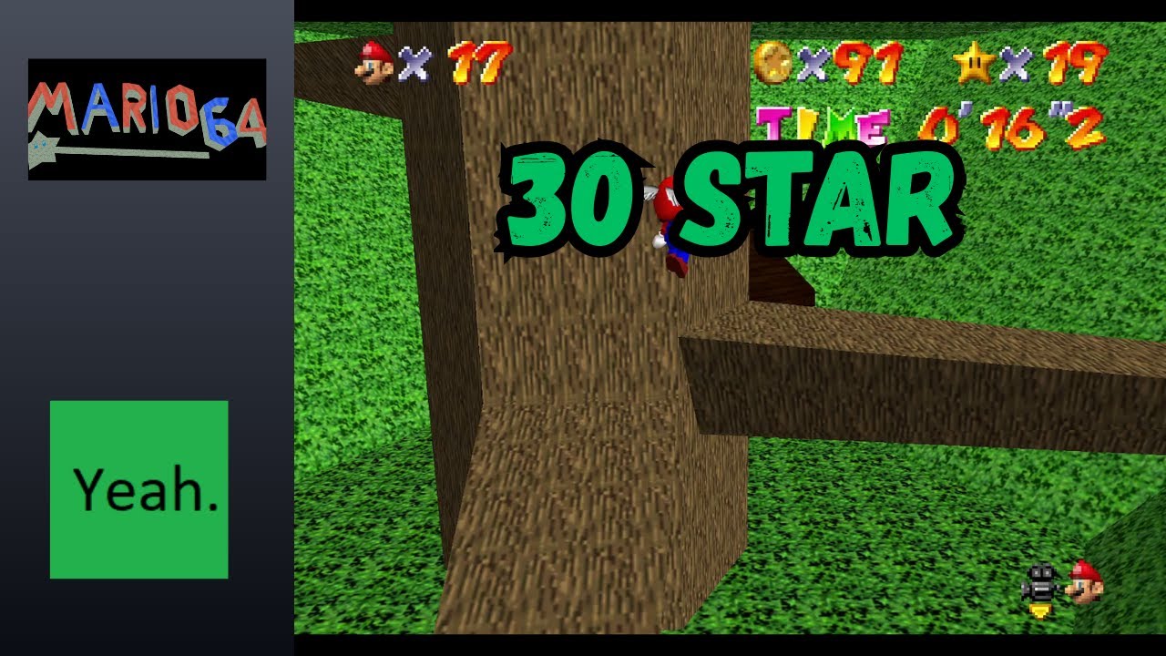 [WR] 30 Star in 20:16 - Mario and the Magic Wand
