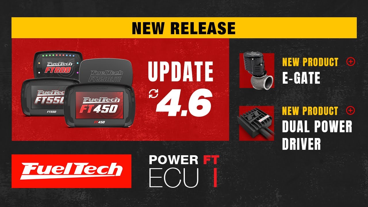 FuelTech Releases Version 4.6 Software Update for PowerFT Engine Management Systems!