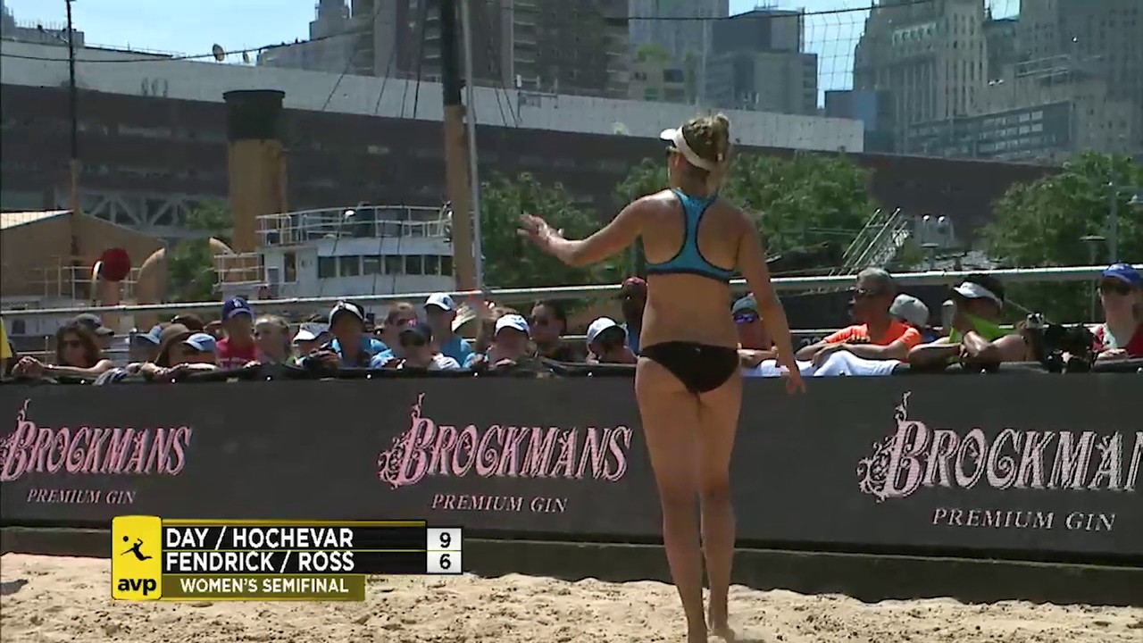 AVP Gold Series // NYC Open 2017 Women's Semi-Final: Day/Hochevar vs Fendrick/Ross