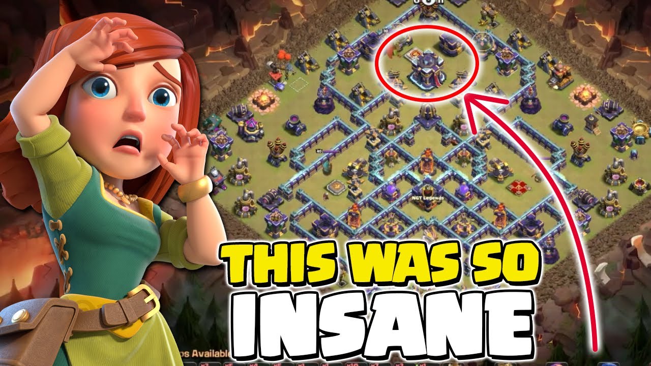 Kaddiel INSANE Hog Rider Plan Leaves TOWNHALL FOR LAST (Clash of Clans)
