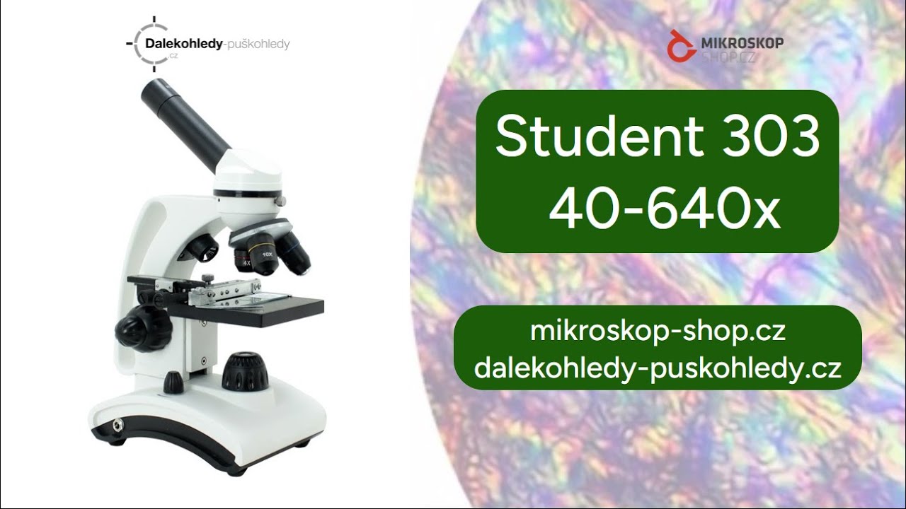 Student 303 mikroskop pro základní a střední školy