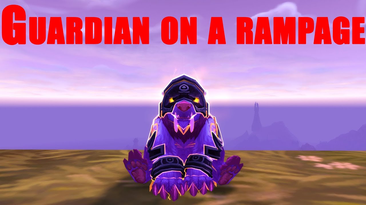 Guardian on a rampage - Guardian druid pvp dragonflight 10.1.7
