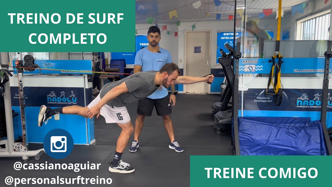 Surf treino completo por @personalsurftreino - Treine comigo! #surfhacks
