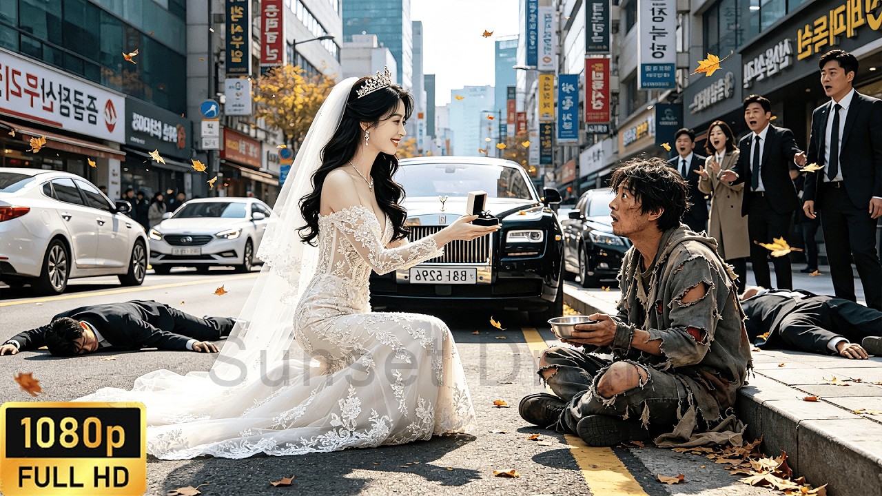 Beggar bullied on street by thugs. Gorgeous CEO takes him home! He's actually the underworld boss！