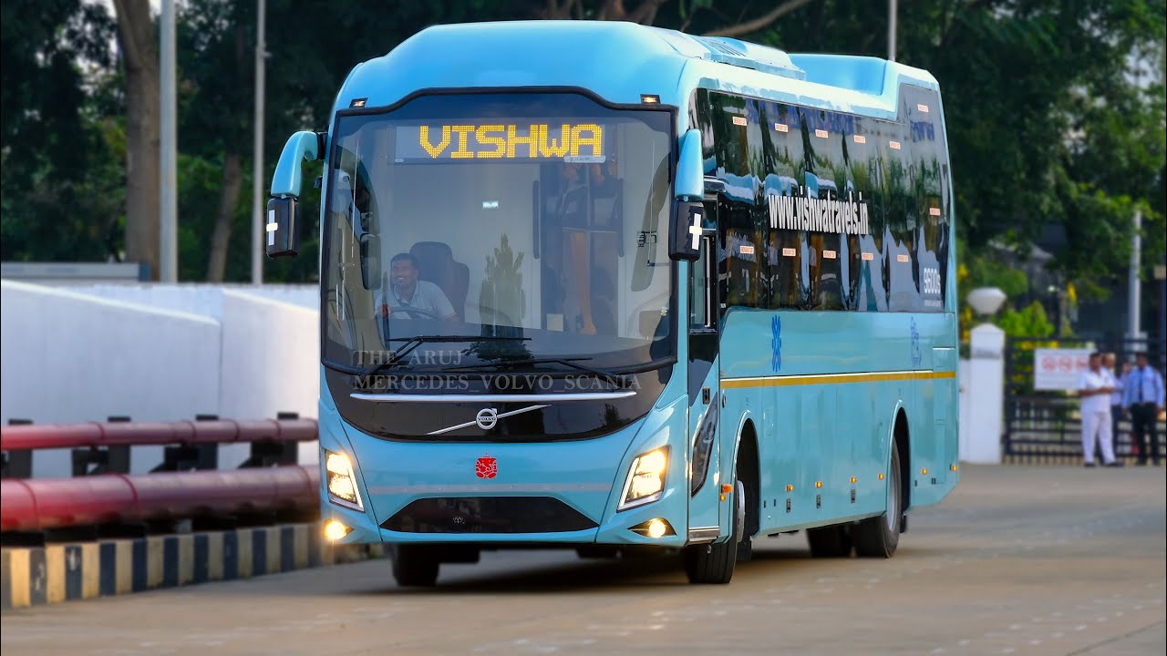 Maharashtra’s First |  Volvo B8R | 9600S 13.5M |AC Sleeper | Owned By Vishwa Travels,Latur # viral