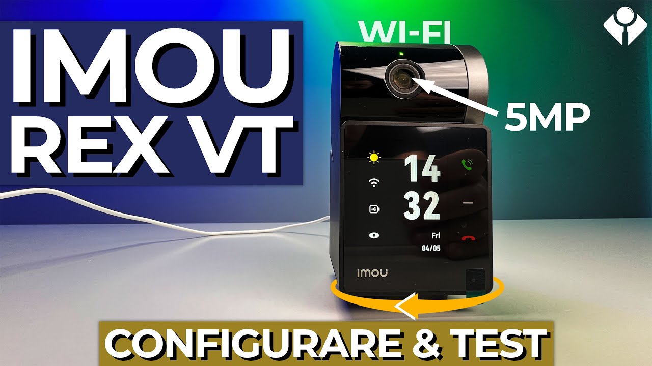 Camera de supraveghere videointerfon cu display | IMOU REX VT Pro