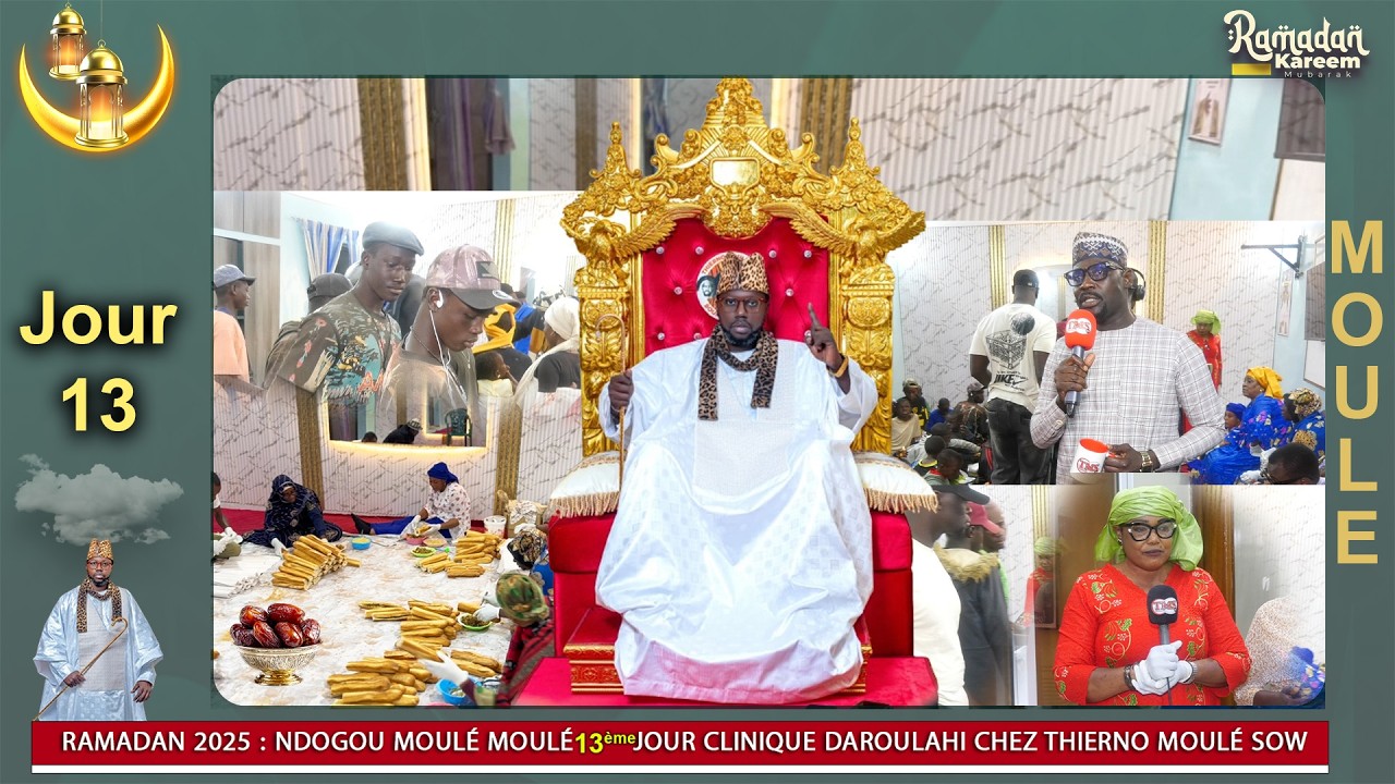NDOGOU MOULE 13EME JOUR CHEZ MOUHAMED ELHADJI THIERNO MOULE SOW