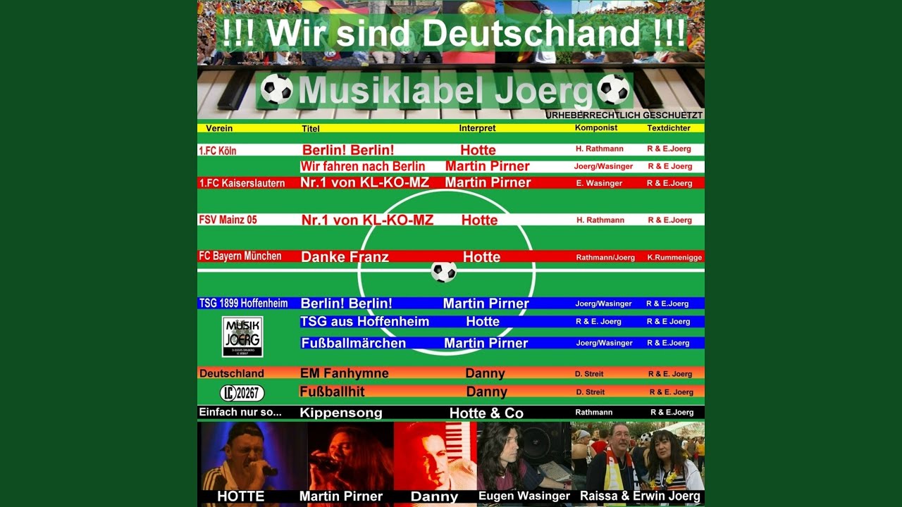 Deutsche Fu&szlig;ball-Fanhymne