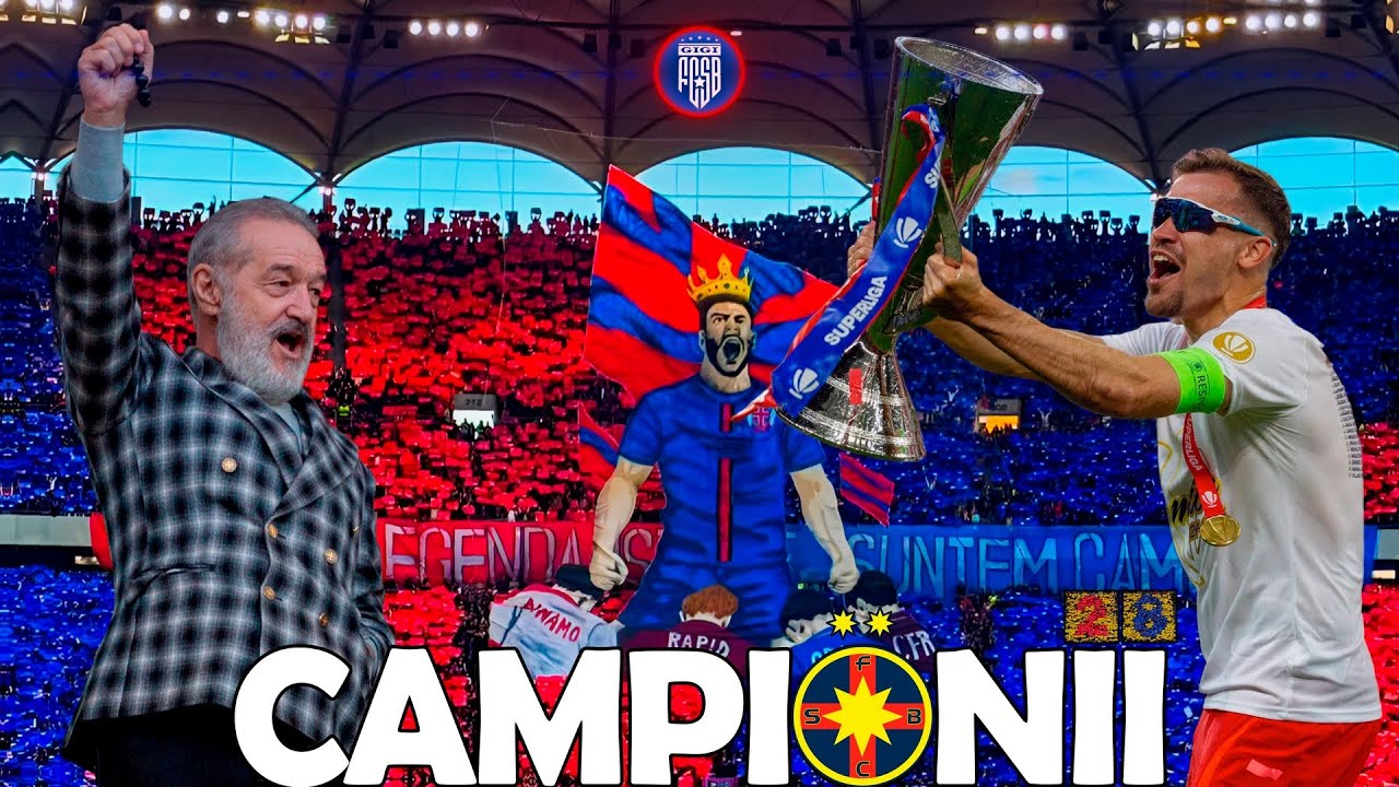 GigiFcsb - FCSB, CAMPIONII ROMANIEI 2024/2025 (+versuri)