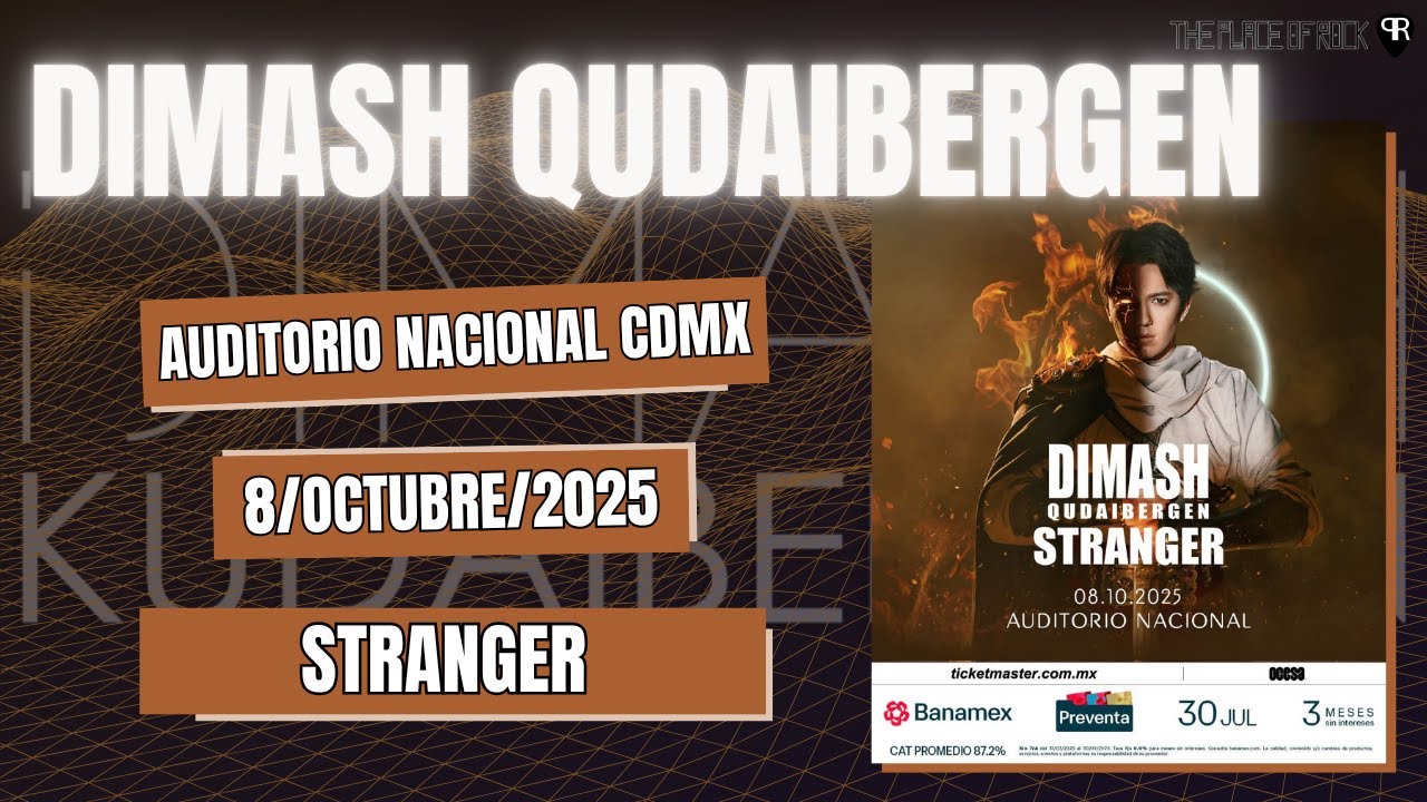 Dimash Qudaibergen en Ciudad de México 2025