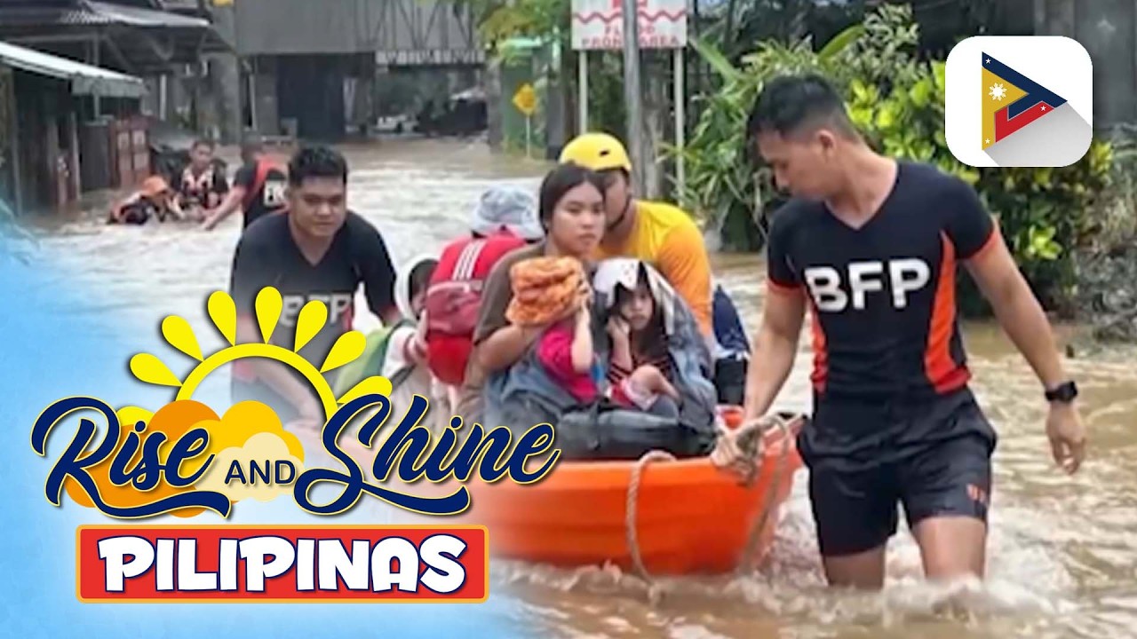 Libo-libong mga pamilya, apektado ng Shear line sa Davao Region; ilang tulay at kalsada, nasira